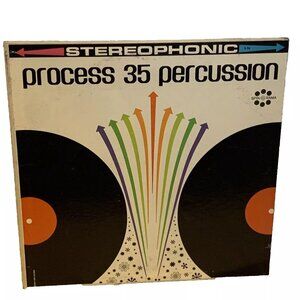Tony Calioli & His Band Process 35 Percussion (Vinyl, 1960) Spin-O-Rama S-94 VG+